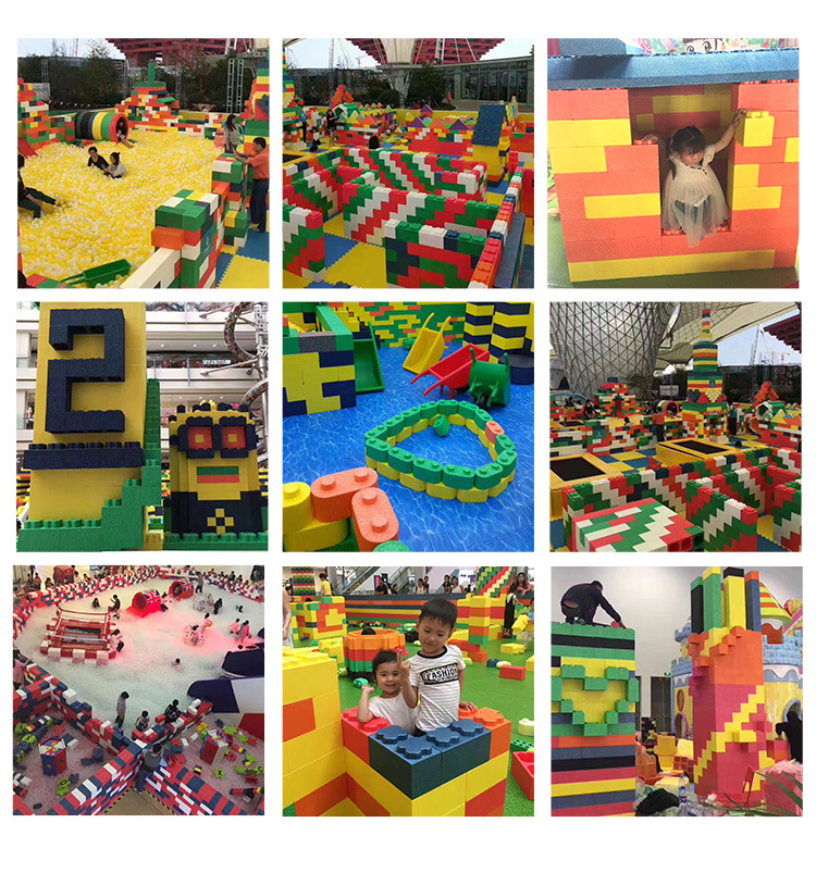 Xiha Imagination Soft Foam Educational Toy EPP Building Blocks Playground