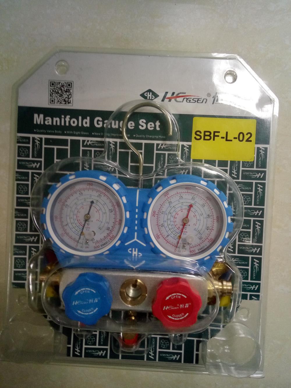 Aluminium Manifold Gauge Set / Valve with Gauge