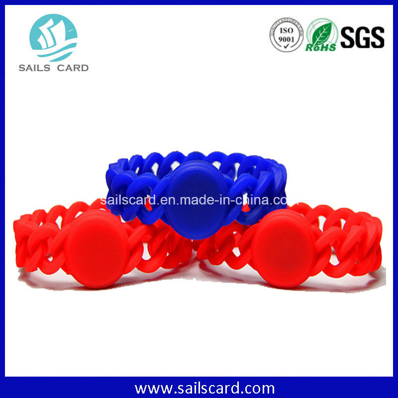 What Is RFID? Logo Printing UHF 860~960MHz Bracelet