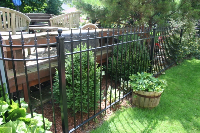 Galvanzied Europe Style Wrought Iron Fencing/Wrought Iron Fence