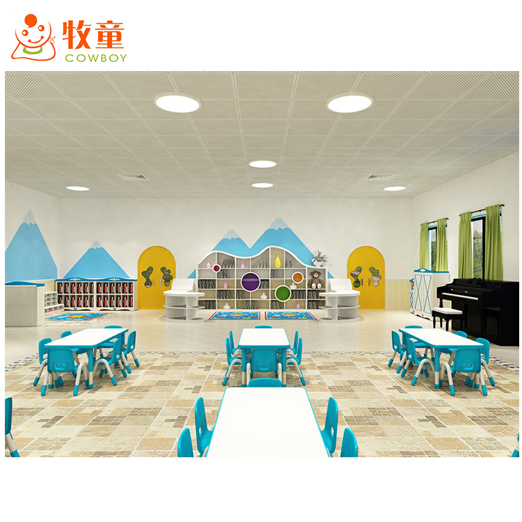 Kids Daycare Center Furniture Children School Solid Wood Nursery Furniture Sales