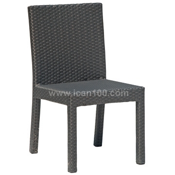 Garden Aluminum Rattan/Wicker Side Chair (WS-1740)