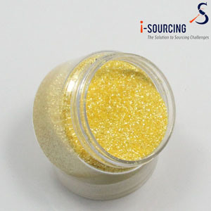 Fashion Wholesale Bulk Glitter Powder Yellow Series