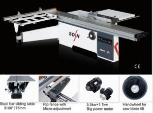 High Precision Mj6132td Panel Saw Woodworking Machine From Sosn for Furniture Making or Others