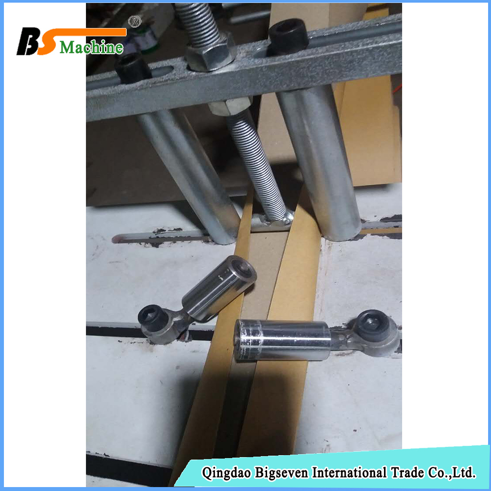 V Shape Paper Angle Edge Board Machine with Cutting Funcation