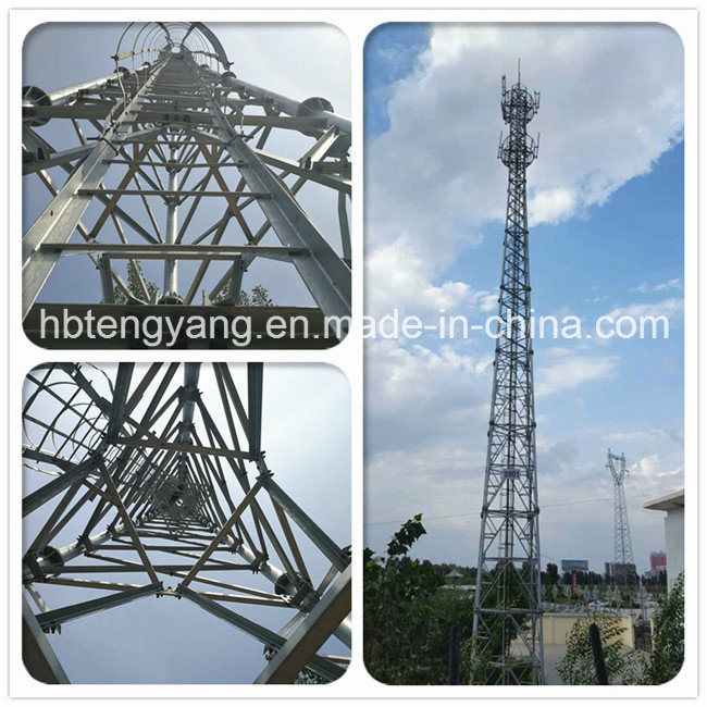 4 Legged Steel Antenna Communication Tower