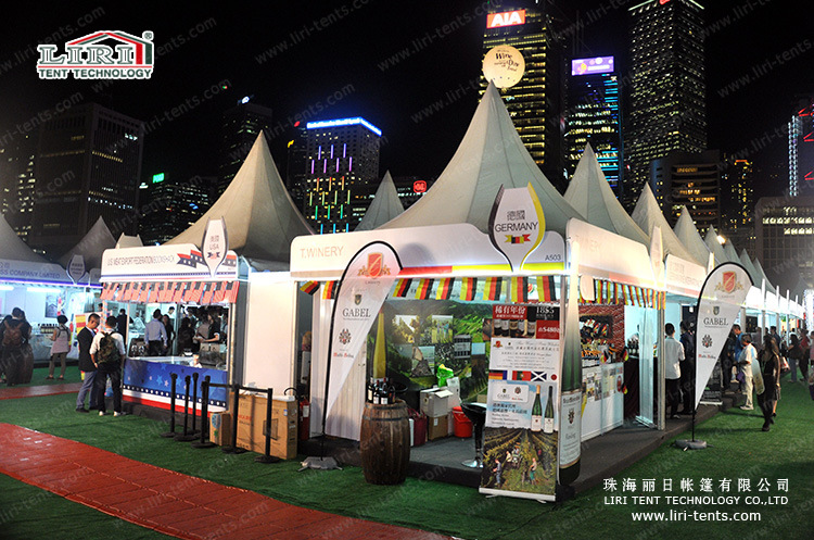 Warehouse Tent Used as Logistics Park