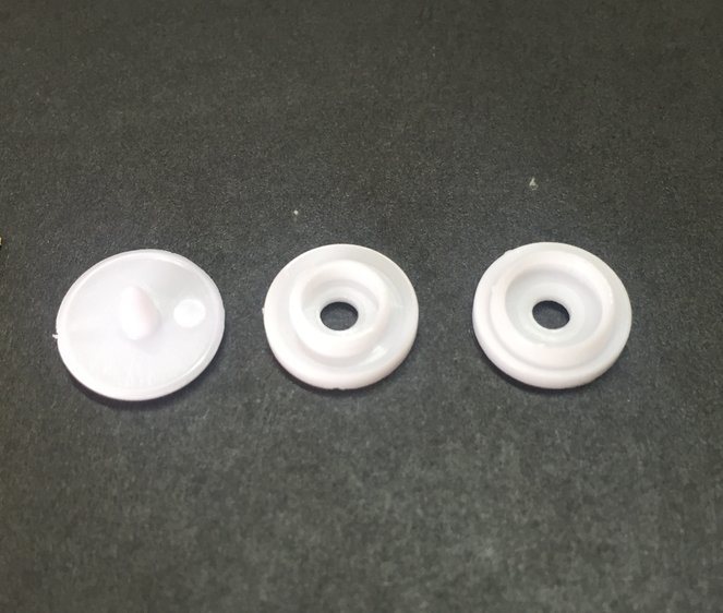 10mm-16mm Outer Diameter Plastic Snap Button for Bag