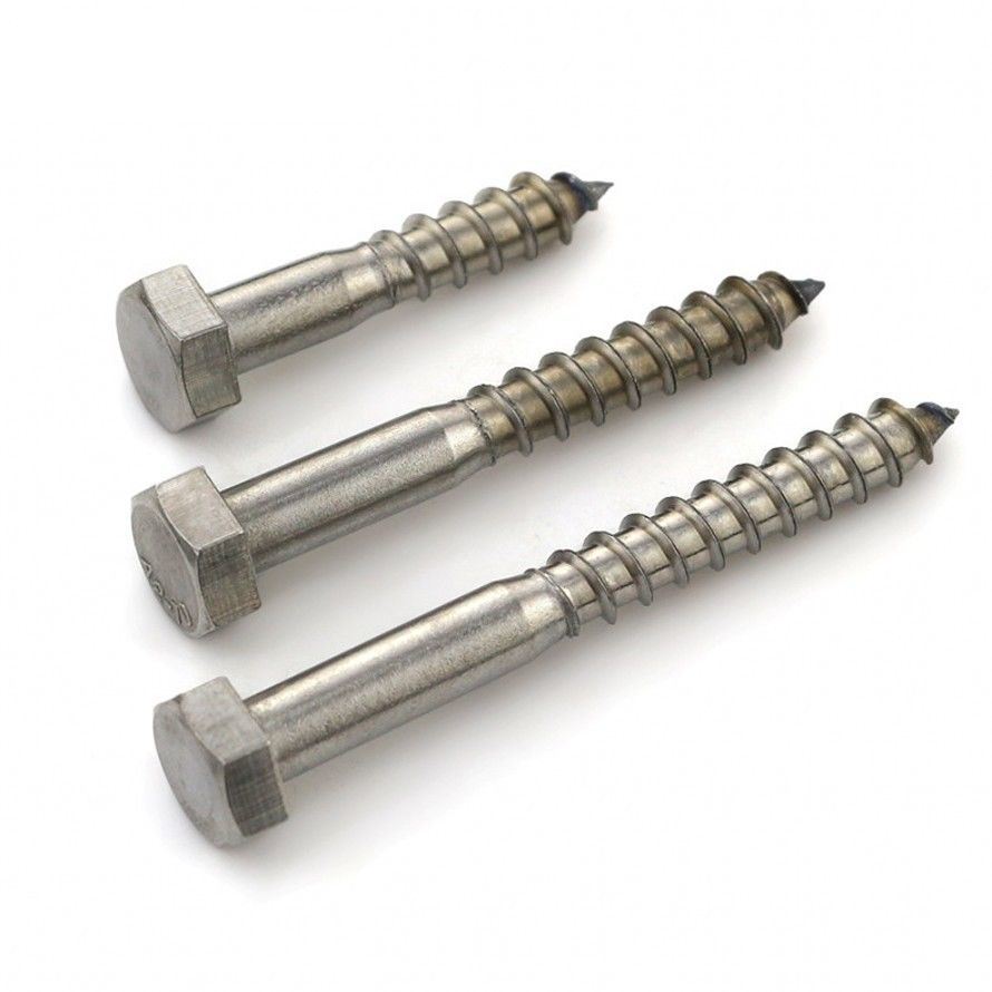 Zinc Plated Hex Head Wood Lag Screw