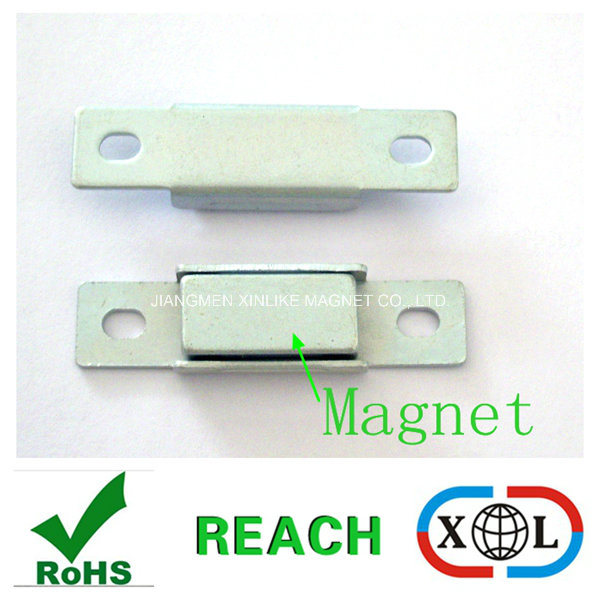 Rectangle Magnet Combined Metal Plate with Wings