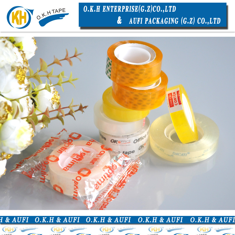 BOPP Stationery Tape in PP Plastic Bag