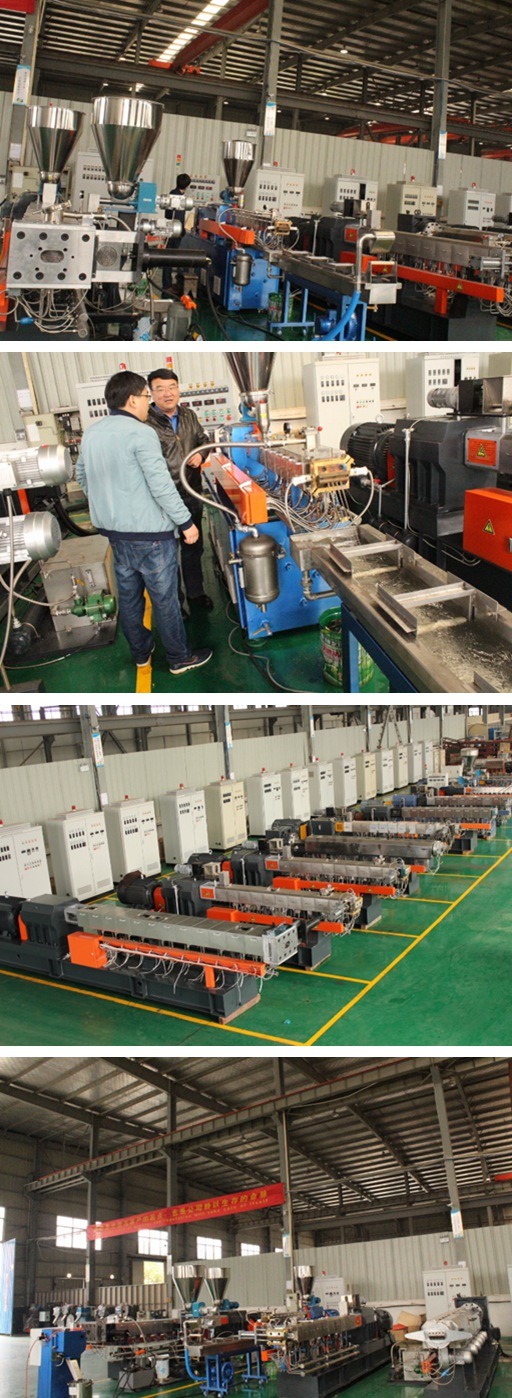 The Twin Screw Extruder of ABS PP