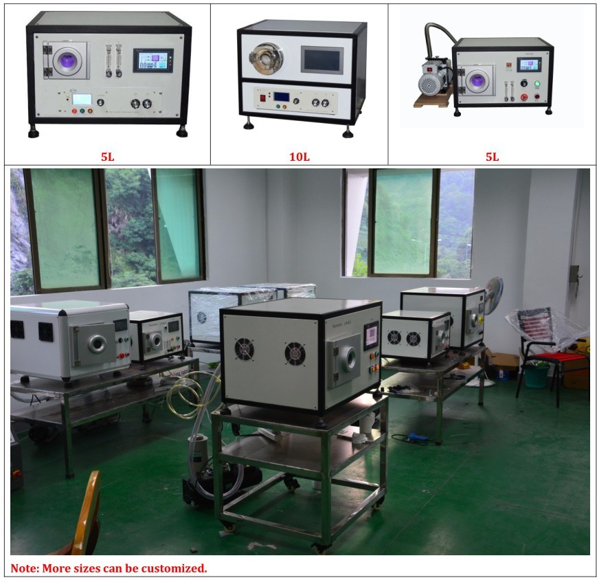 Laboratory Optical Glass Wafer Vacuum Plasma Etching Cleaner