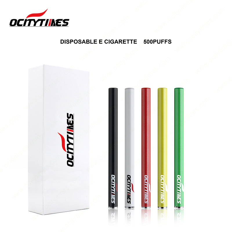 9.5mm Slim Disposable Vape Pen 500 Puffs E Cigarette with Customized Packaging