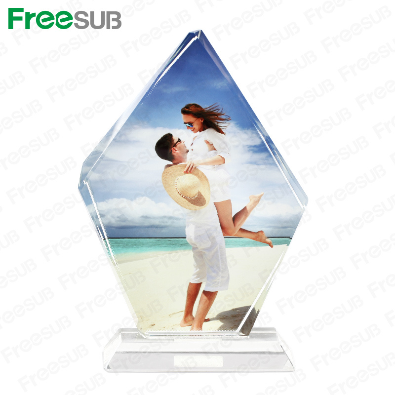 Creative Sublimation Crystal Photo Frame for Wedding Gifts (BSJ-10B)