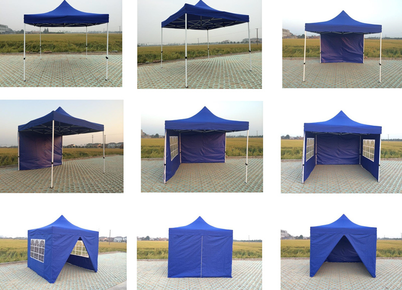 10X10 Steel Cheap Pop up Tent with Wall