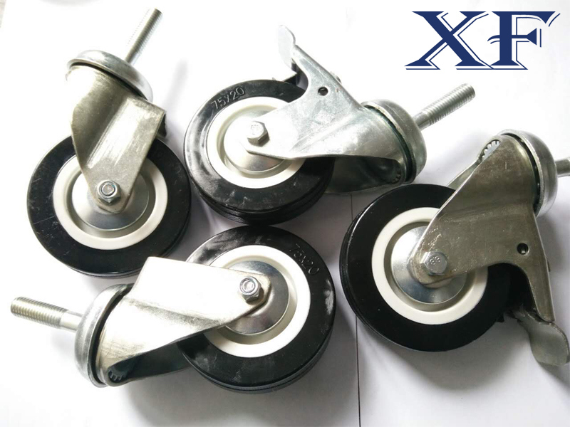 Heavy Duty Solid PU Trolley Industrial Caster Wheel