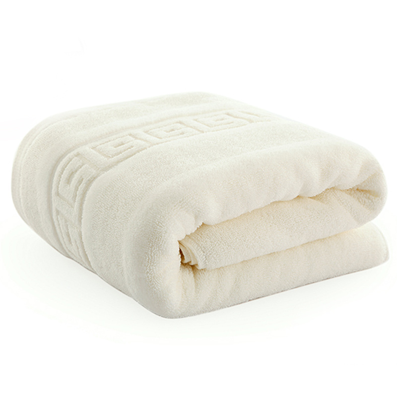 Manufacture Wholesale Cotton Jacquard Dobby Soft Bath Towel