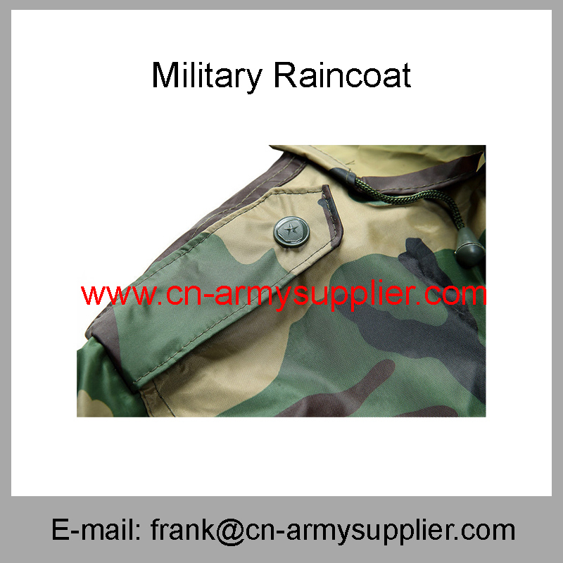 Camouflage Uniform-Military Raincoat-Police Raincoat-Army Uniform-Camouflage Raincoat