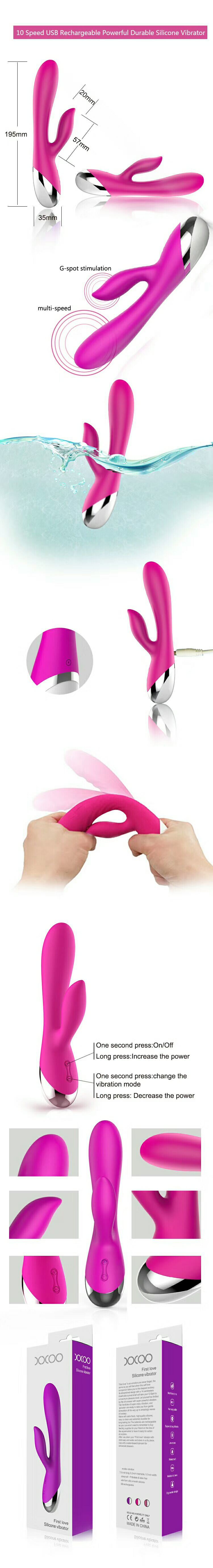 Top Quality G-Spot Stimulating Vibrator Sex Toy for Women