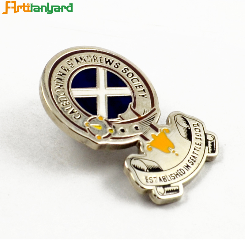 Enamel Souvenir with Custom Metal Pin Badges