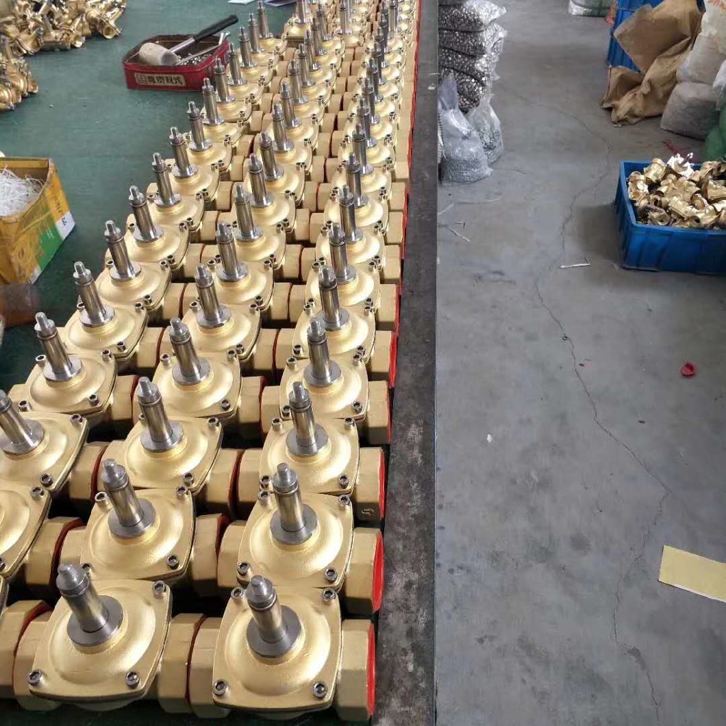 Big Size 24V Cast Iron Fountain Solenoid Valve Flange