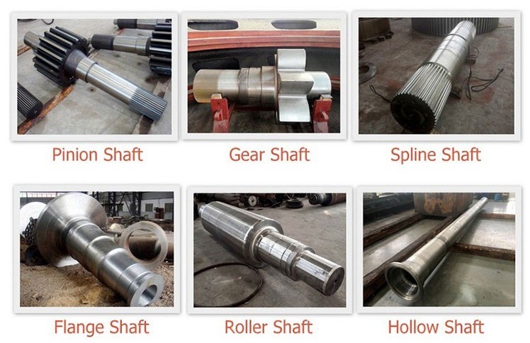 High Strength Forged Alloy Steel Shaft Pinion for Mill
