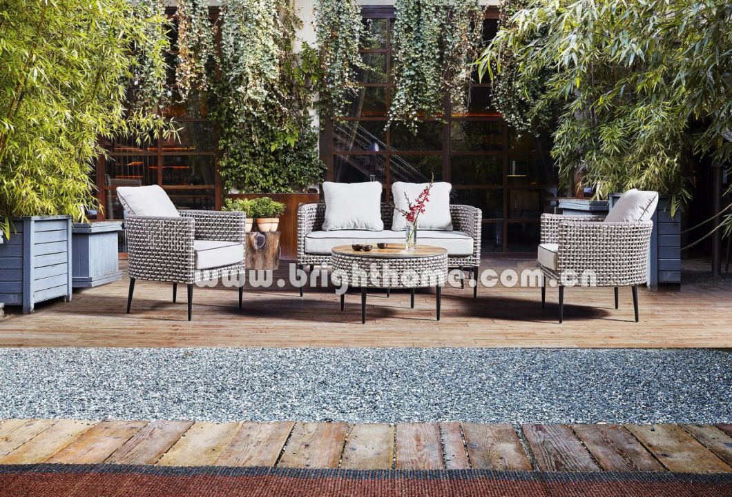 New Design Colosseo Outoor Wicker Sofa Set Furniture