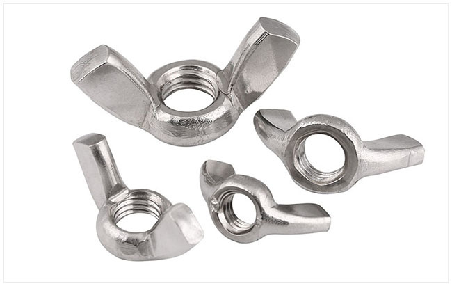 Stainless Steel 304 A2-70 Round Nose Wing Nut