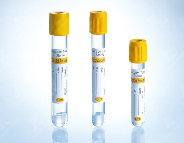 Vacuum Blood Collection Tube - Gel & Clot Activator Tube