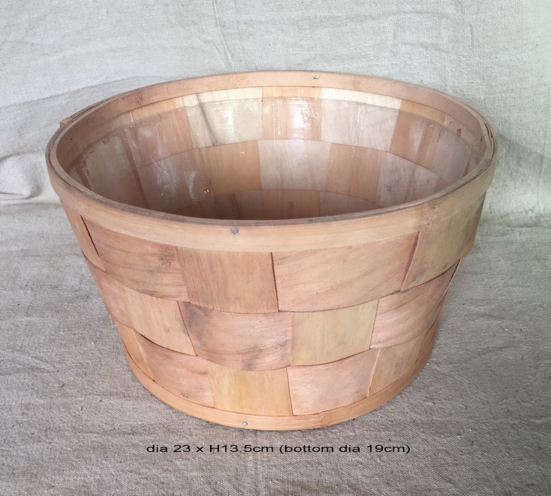 Wooden Craft Flower Pot for Gardening Planter and Home Decoration