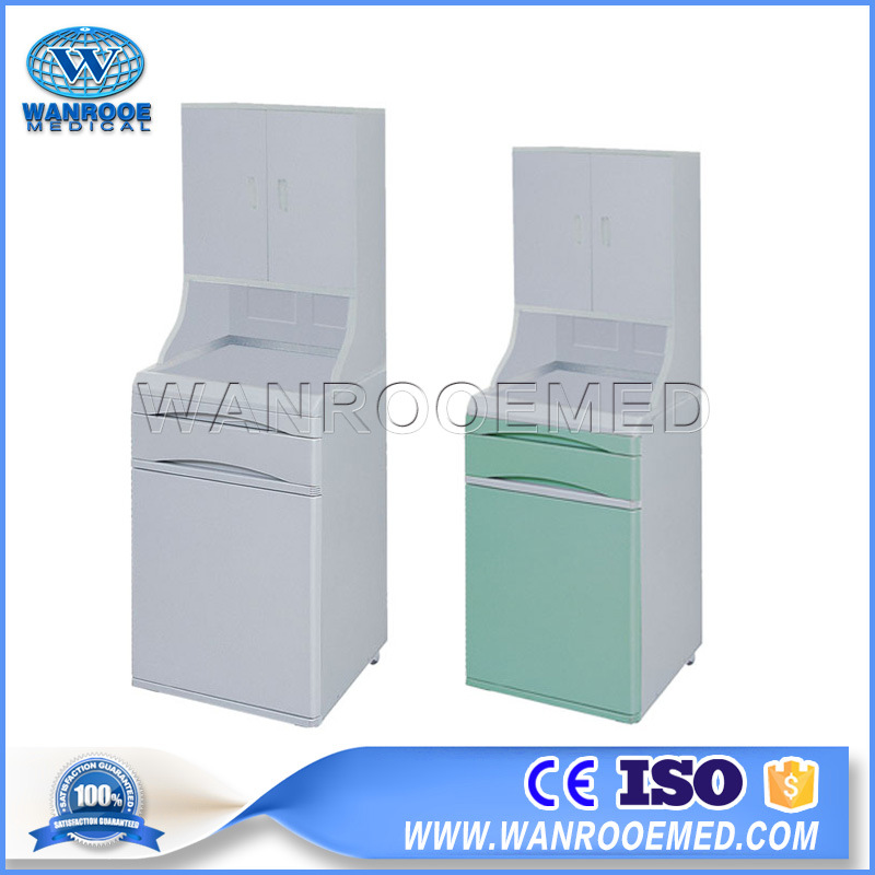 Bc008-3 Hospital ABS Plastic Bedside Cabinet