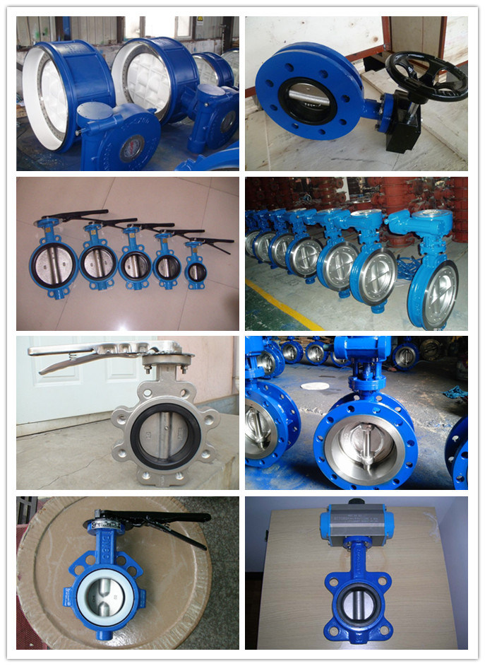 Metal Seated Wafer Type Triple Offset Stainless Steel Butterfly Valve