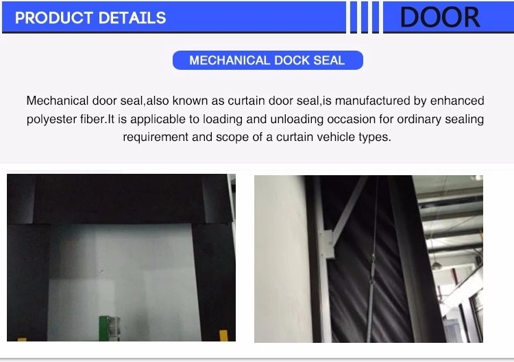 Industrial Mechanical Dock Shelter Dock Seal