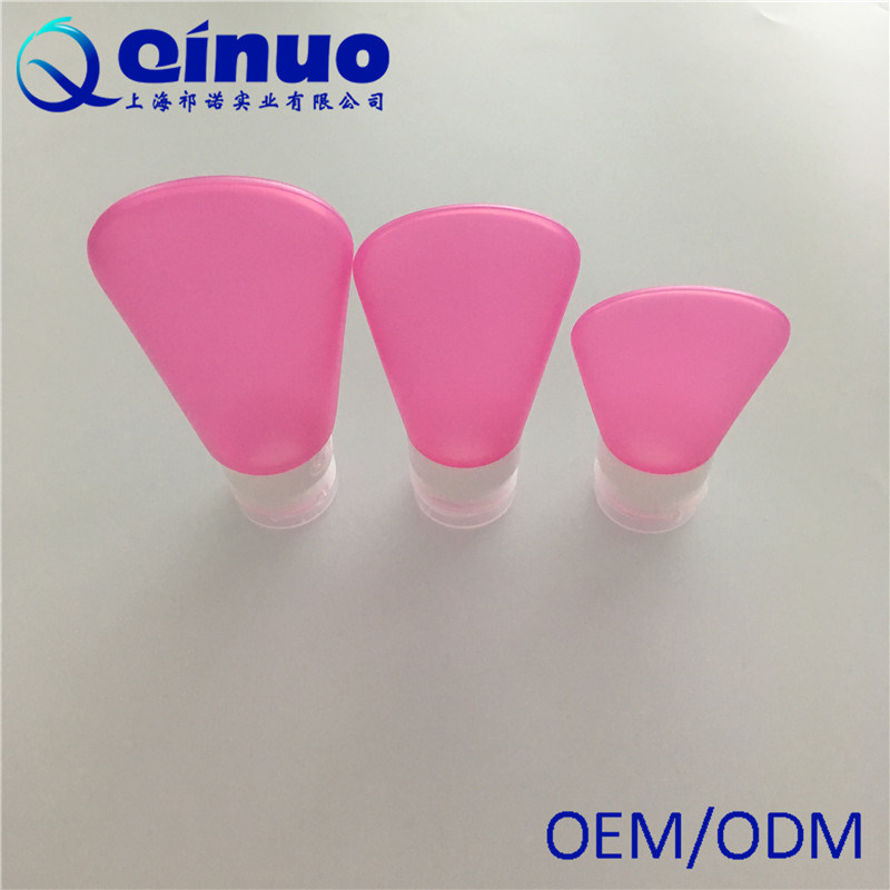 2017 Hot Sale Portable Cosmetics Silicone Liqulid Container for Travel