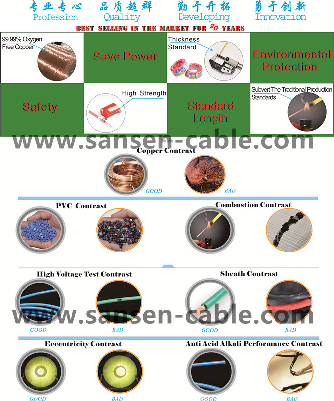 Catagory 3 Telephone Cable for Outdoor Telecommunication
