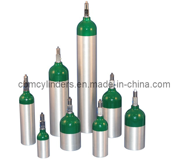 DOT Standard Aluminium Oxygen Gas Cylinders