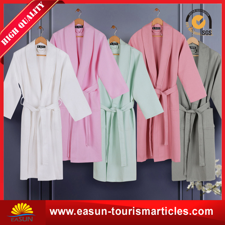 Unisex Soft Touch Bathrobes Cotton Terry Bathrobe