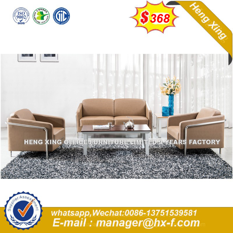 High Quality Leather Light Color Office Corner Sofa (HX-S252)