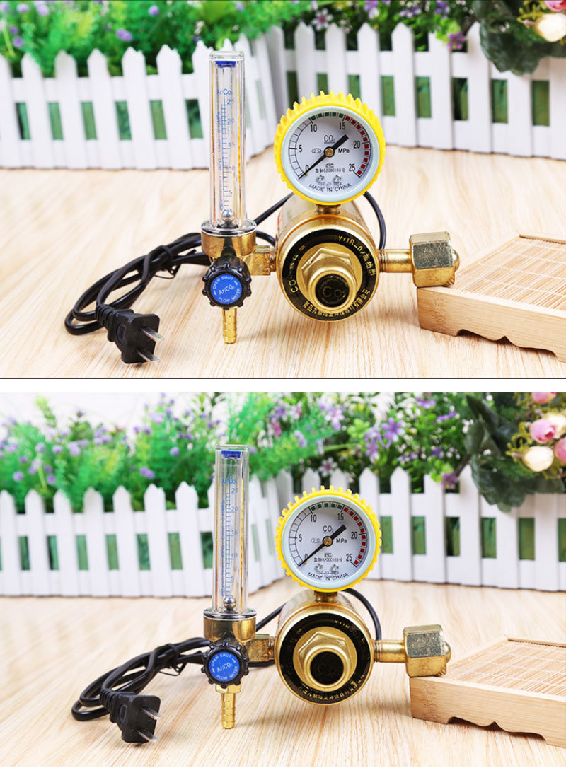 Carbon Dioxide Pressure Reducer Gas Cylinder Regulator