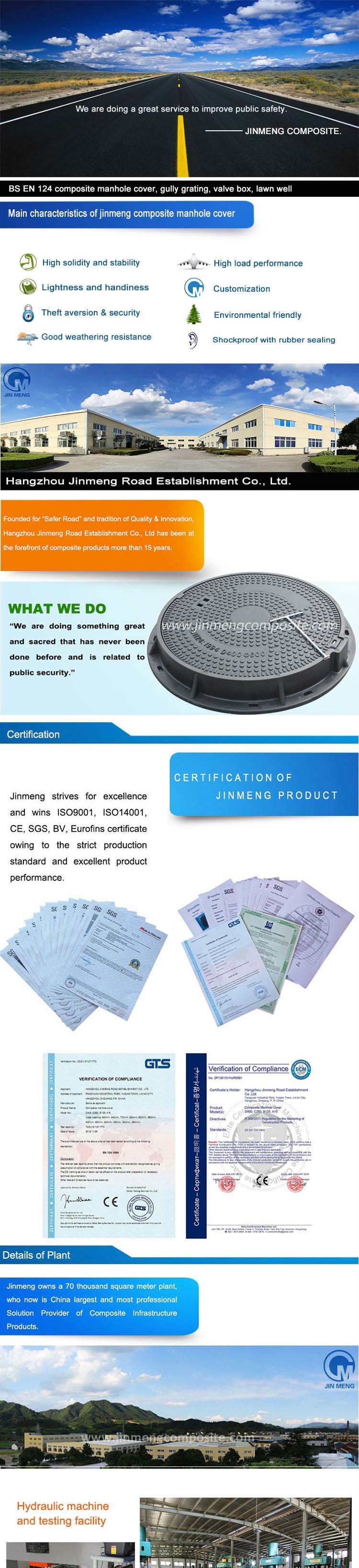 Bs En124 SMC Grating