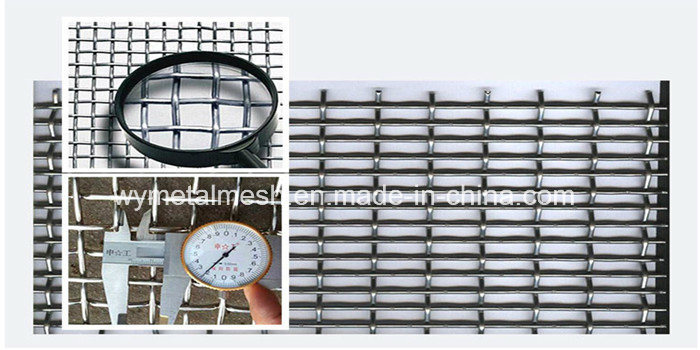 Hot Dipped/Electro Galvanized Crimped Screen Wire Mesh