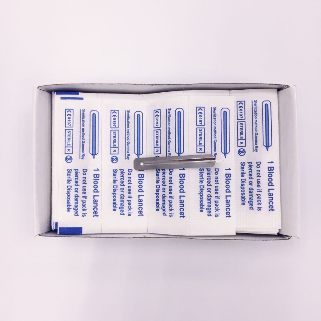 Disposable Medical Stainless Steel Blood Lancet