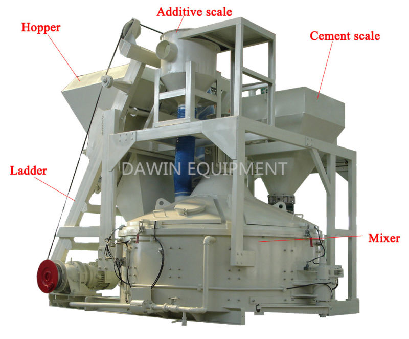 Large Vertical Shaft Planetary Concrete Mixer Sand Mixer Machine