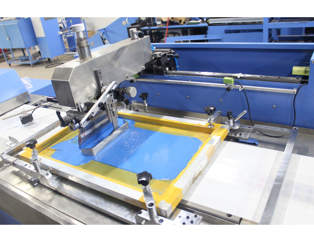 4colors Ribbon-Label Automatic Screen Printing Machine with Best Price