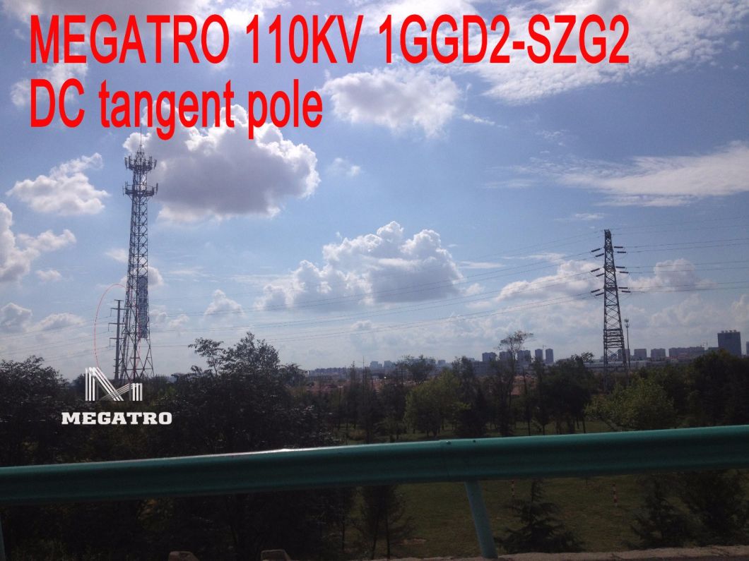 Megatro 110kv 1ggd2-Szg2 DC Tangent Pole
