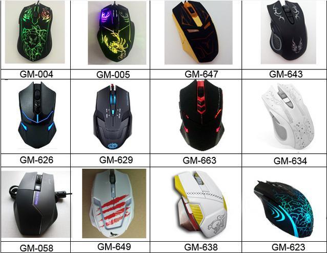 2400dpi 6D Professional USB Optical Gaming Mouse Computer Accessories