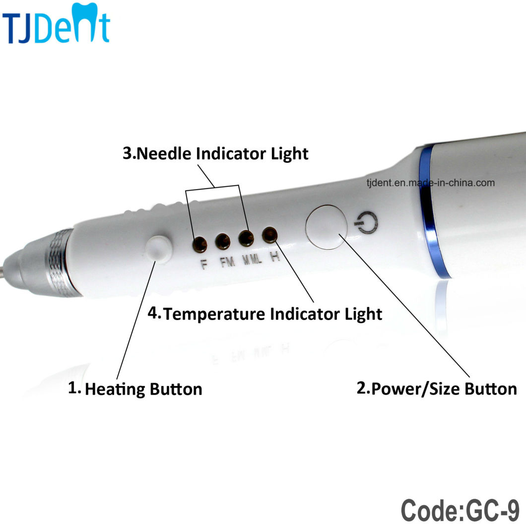 Dental Wireless Cordless Gutta Percha Cutter Obturation Pen (GC-9)