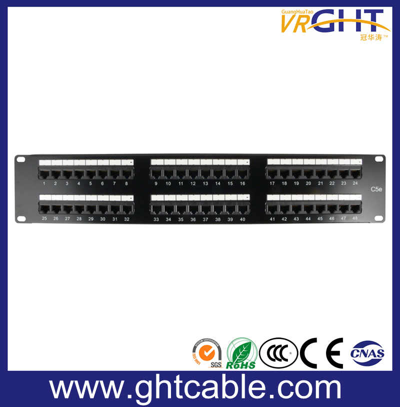 UTP Cat5e 48port Patch Panel