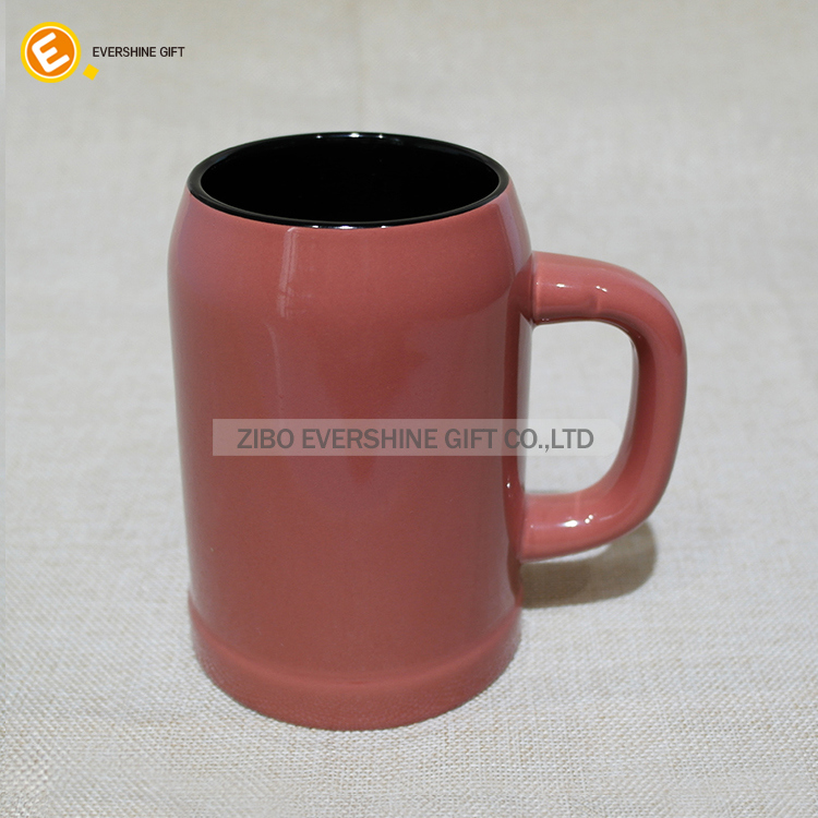 450ml Sublimation Ceramic Beer Steins Beer Mug